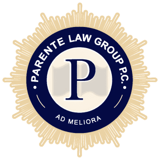Here's an alt tag for the image: Parente Law Group PC logo.