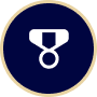 Here's an alt tag for the image: `Award medal icon`