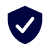 Here's an alt tag for the image: `Secure, verified checkmark in shield`